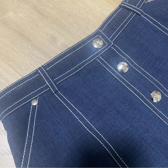 Weill France Button Front Skirt - Picture 5 of 5